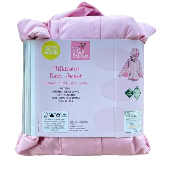 NWT Lily & Dan Childrens Raincoat with wings - Picture 7 of 11